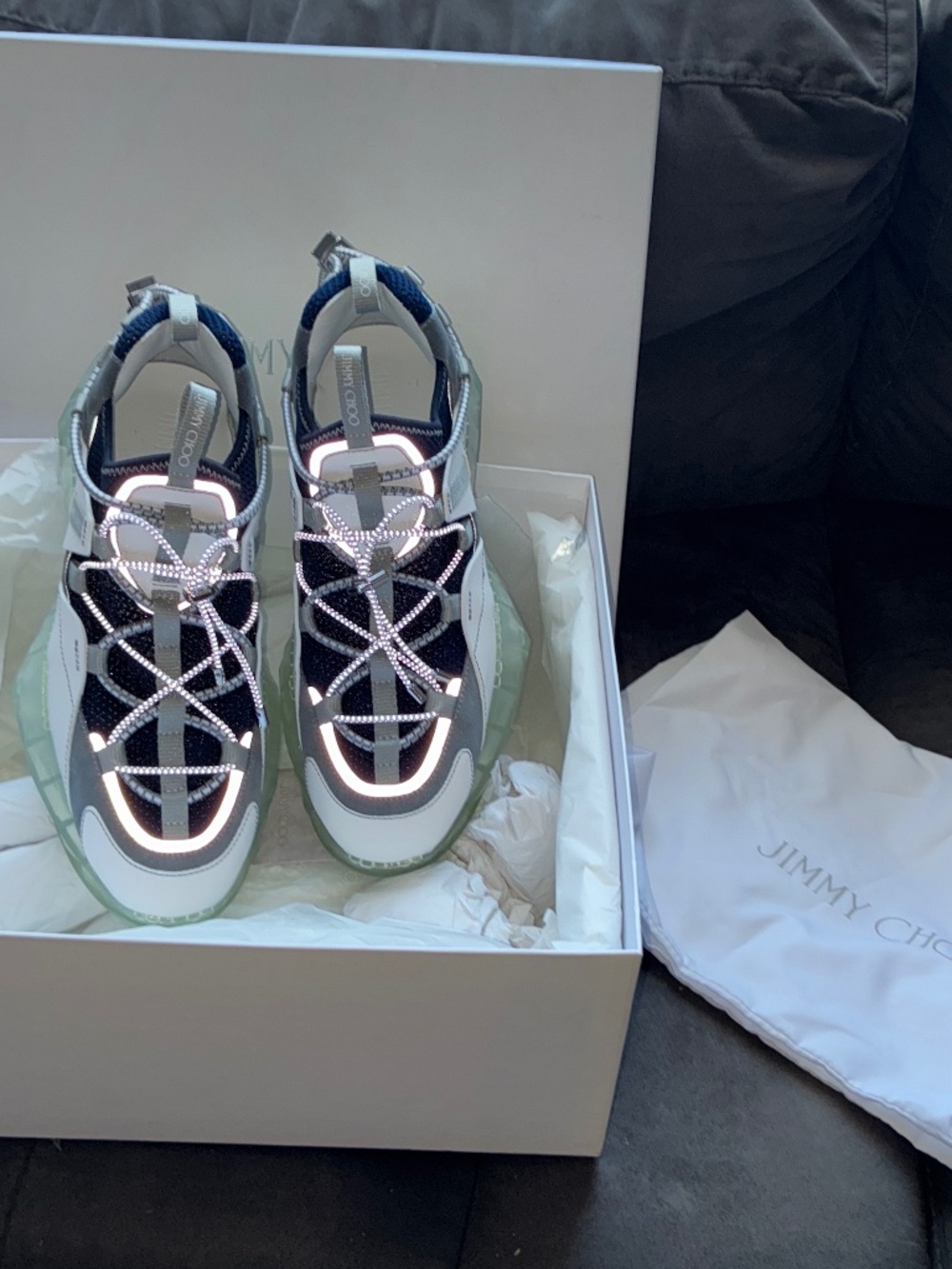 Jimmy Choo Diamond X Sneakers